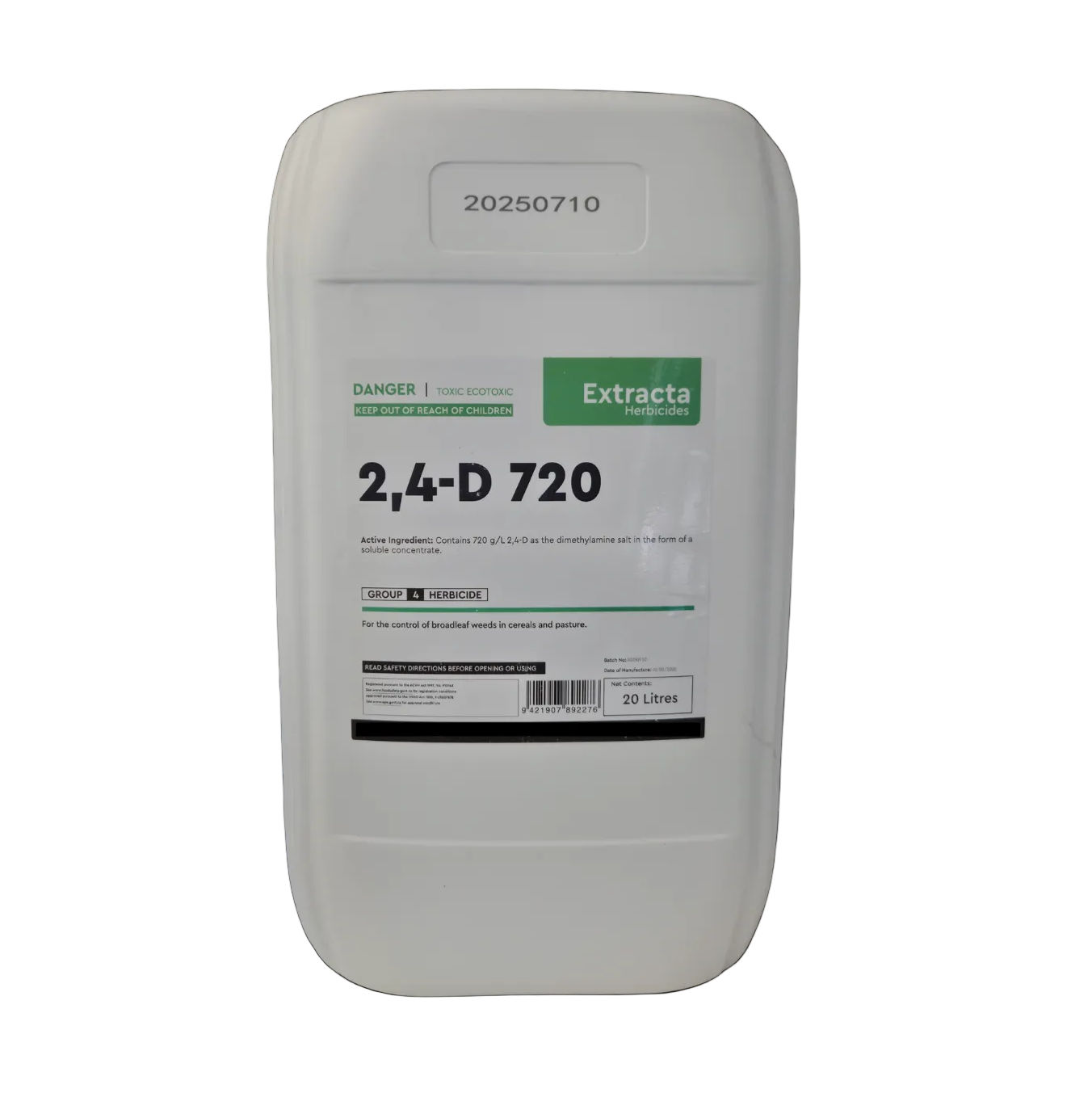 Wesco 2,4-D Amine 720 20l