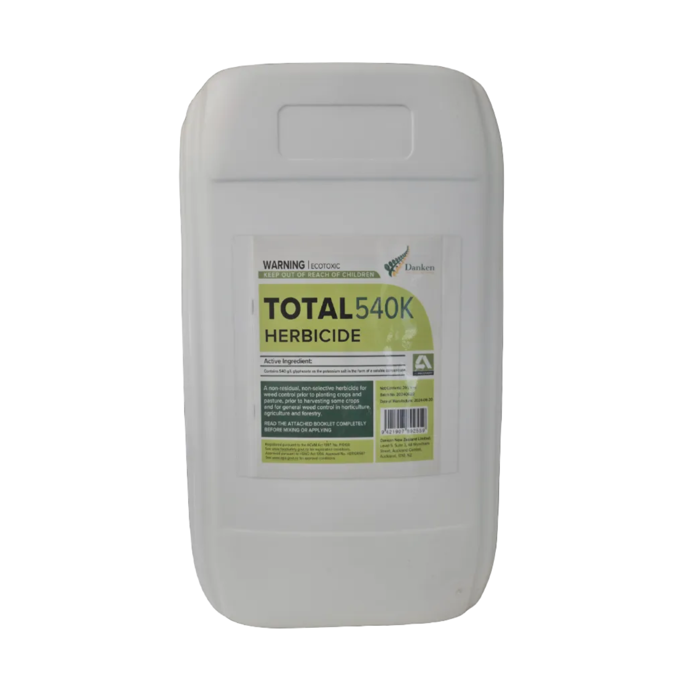 Total 540 K Glyphosate 20L