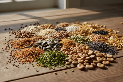 Seed Mixes - generic, no product shots, no people, no buildings